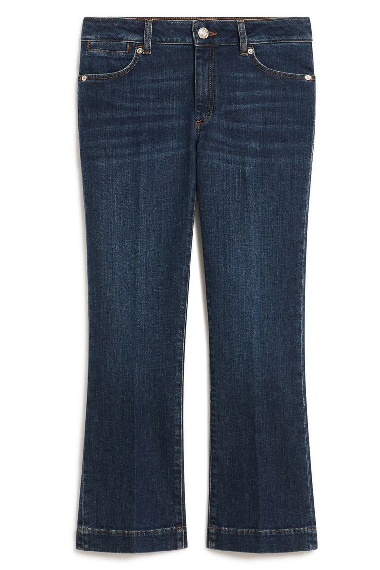 Ankle Mini Flare Jeans, Alternate, color, MIDNIGHT BLUE