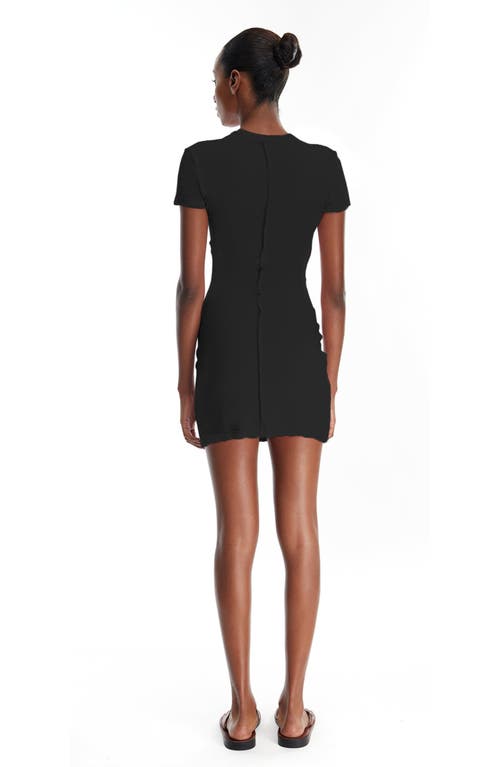 Mother Of All Pepper Mini Dress In Black