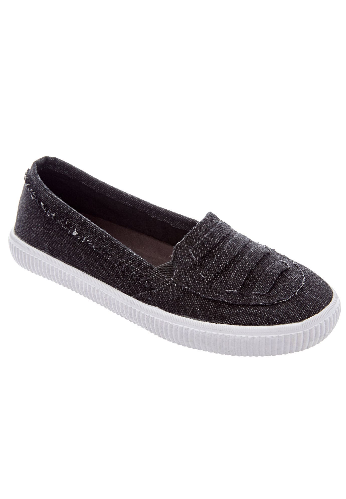 Comfortview The Analia Slip-On Sneaker, Main, color, Black