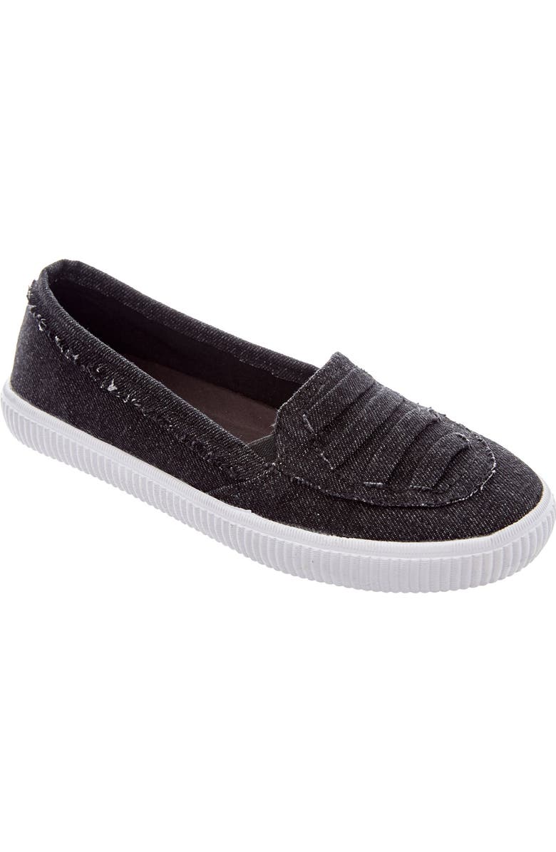 Comfortview The Analia Slip-On Sneaker, Main, color, Black