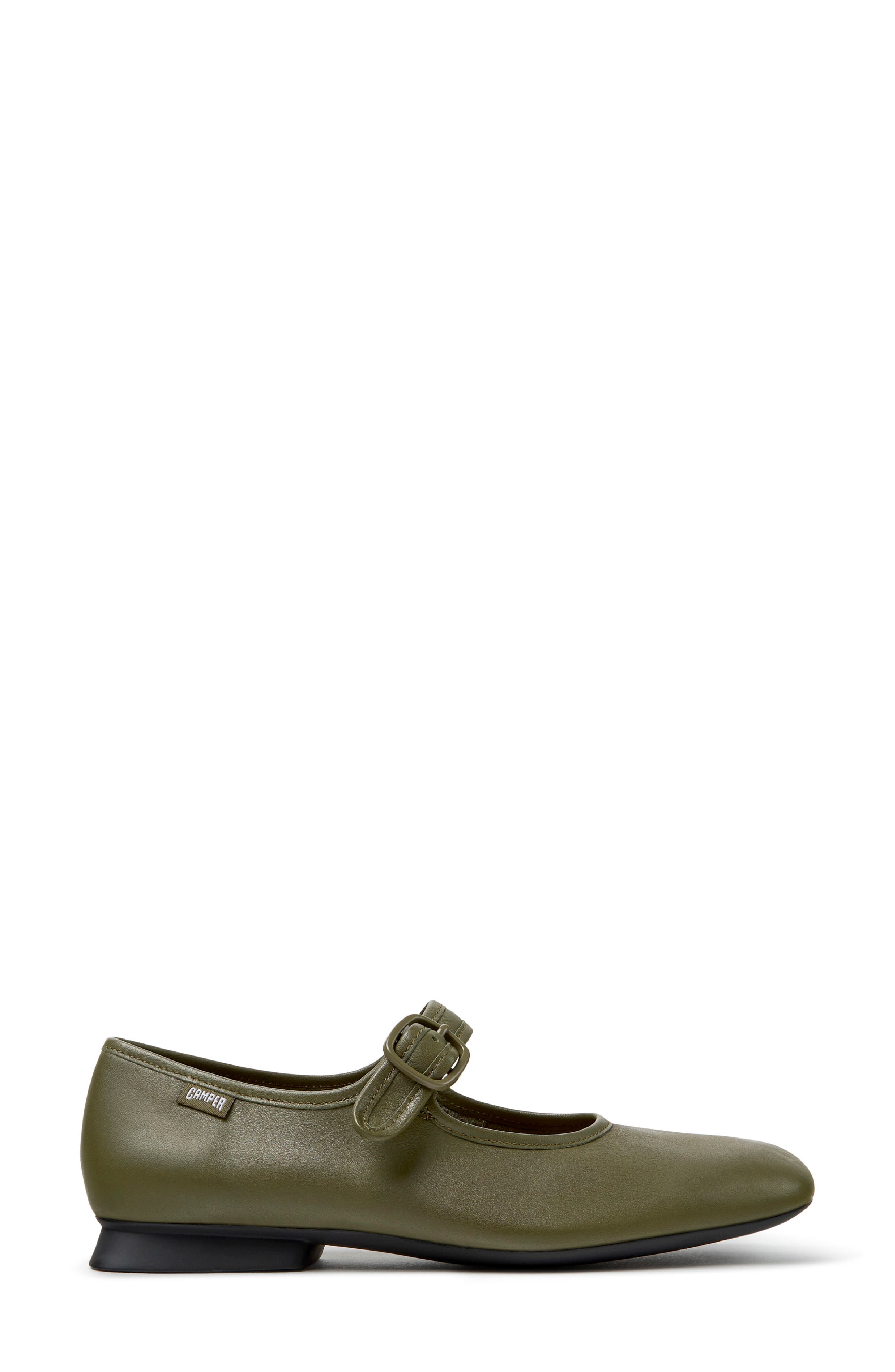 Casi Myra Mary Jane Flat, Alternate, color, DARK GREEN