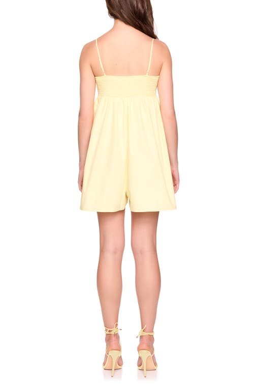 Susana Monaco Sleeveless Cotton Poplin Romper