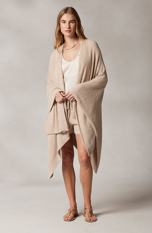 Kashwere Apparel Travel Poncho In Oatmeal