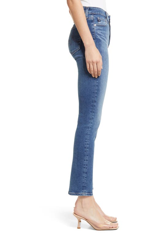 AG AG MARI HIGH WAIST ANKLE SLIM STRAIGHT LEG JEANS 