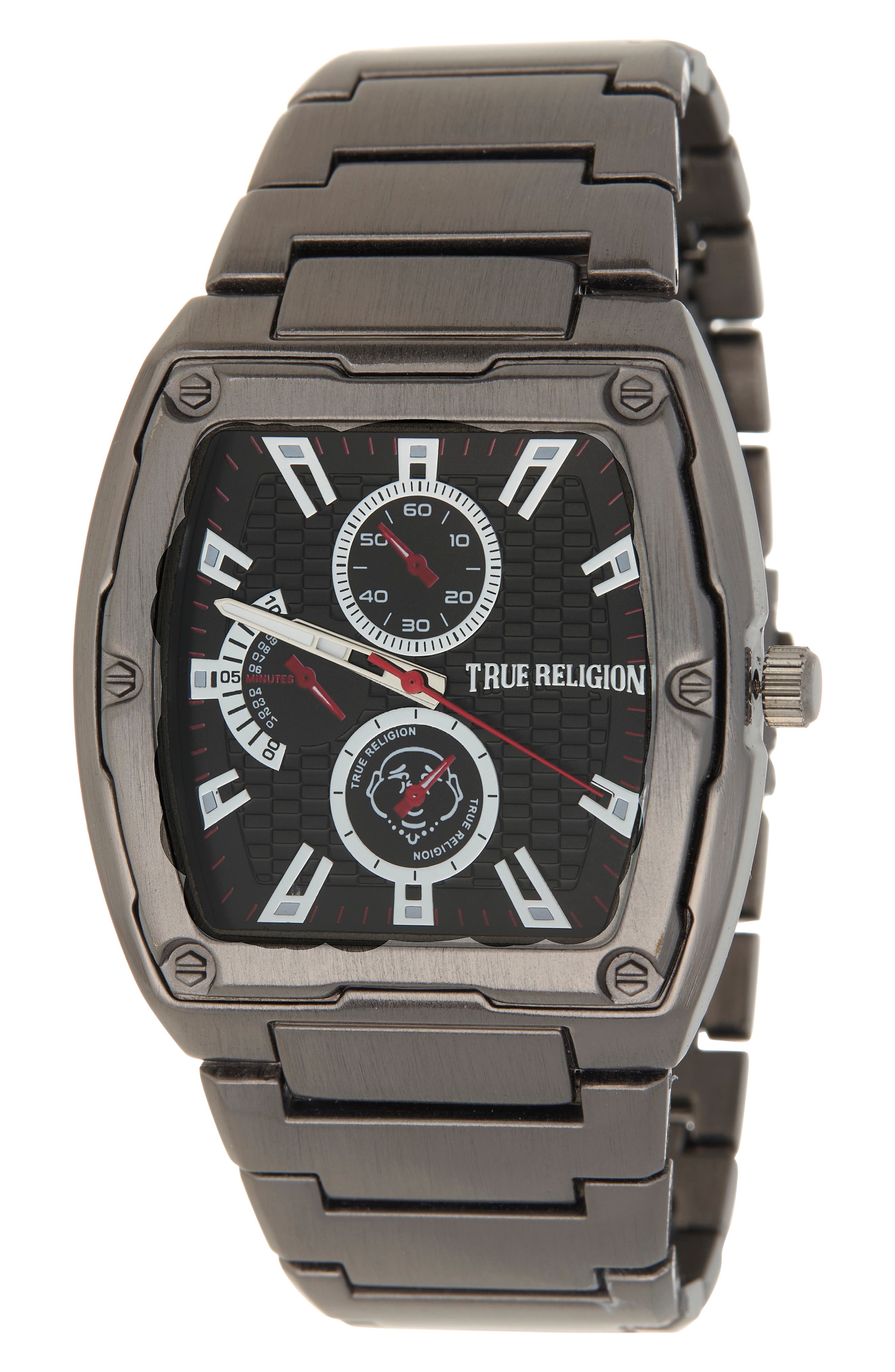 True Religion Chronograph Bracelet Watch, 43mm