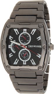 True Religion Chronograph Bracelet Watch, 43mm