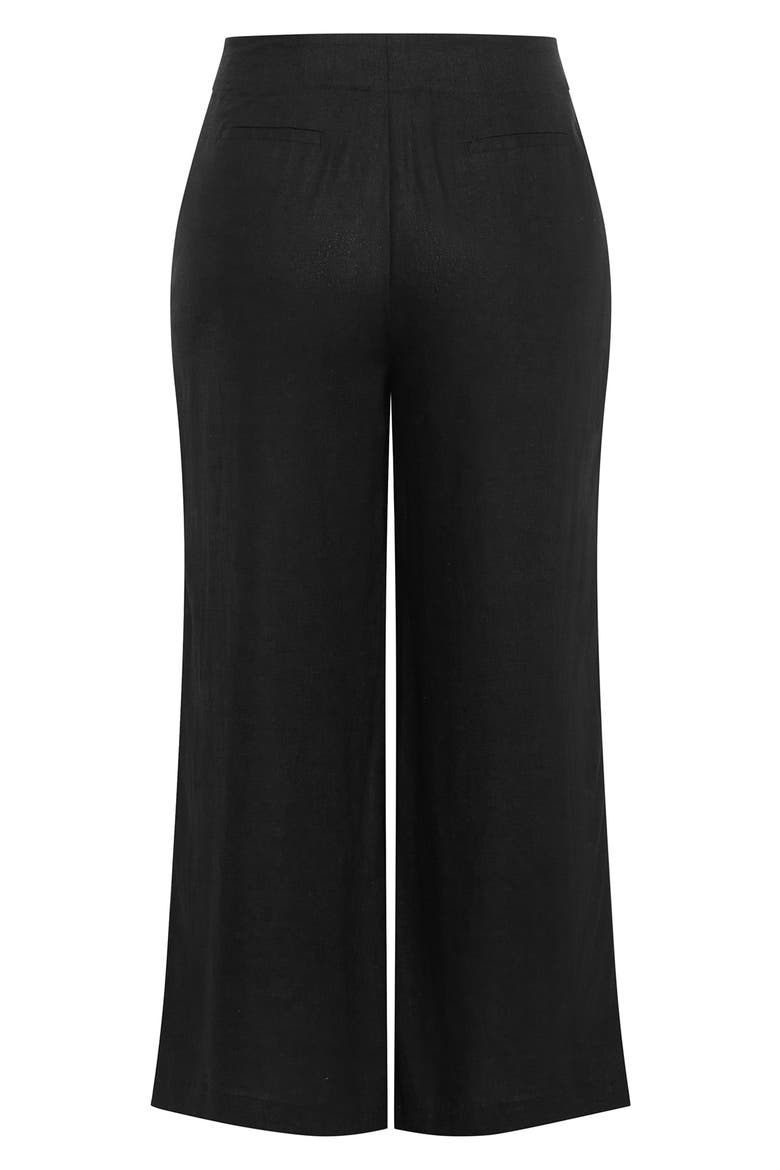 Nala Wide Leg Pants, Alternate, color, BLACK