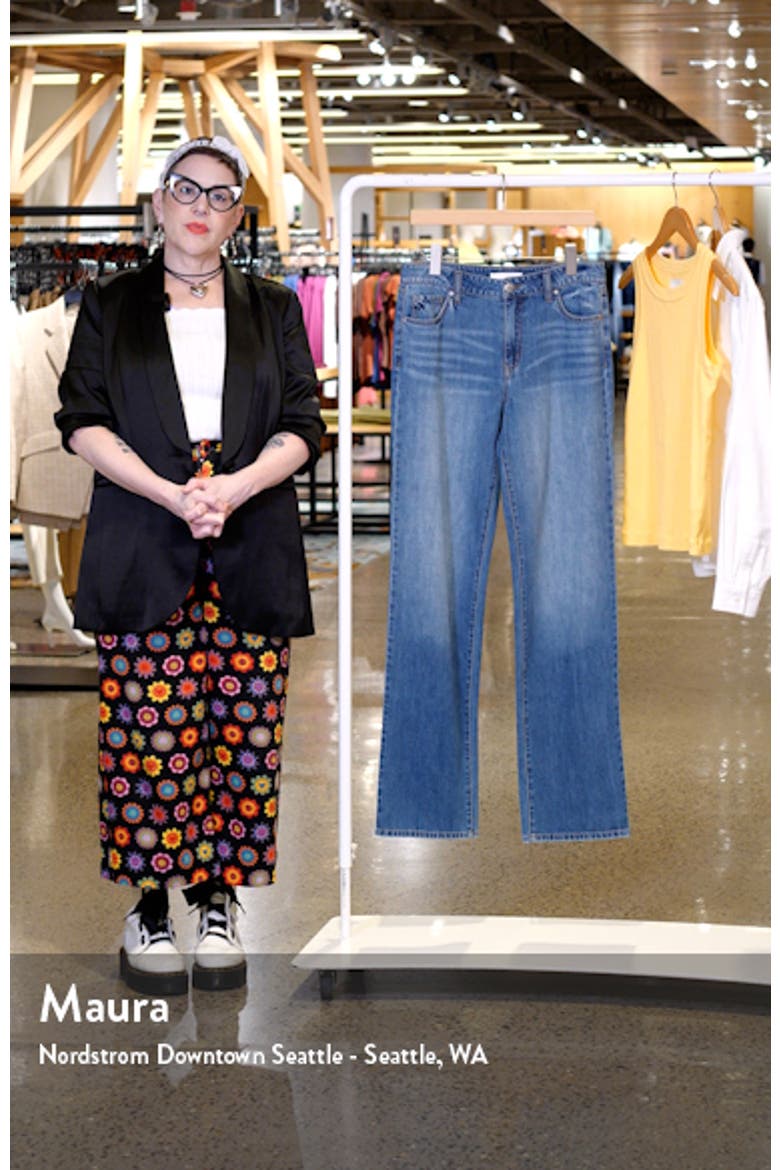 High Waist Baggy Straight Leg Jeans video