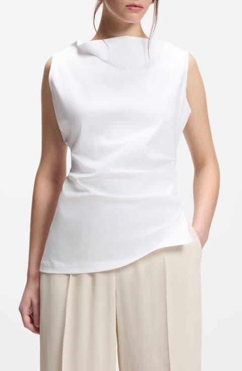 Emiaka Sleeveless Cowl Neck Top