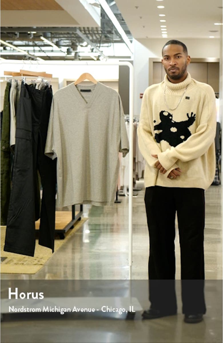 V-Neck Cotton T-Shirt, sales video thumbnail