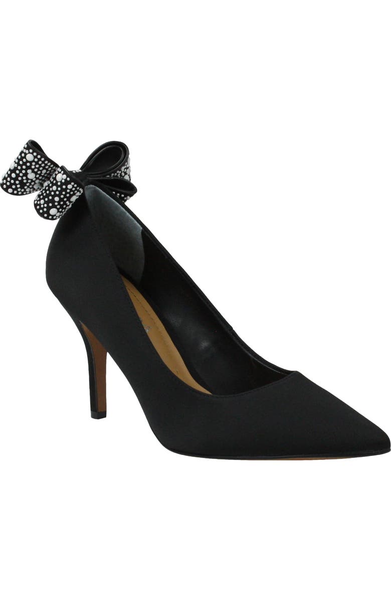 J. Reneé Zenata Bow Pointed Toe Pump, Main, color,