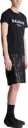 Balmain T-Shirt With Balmain Paris Print