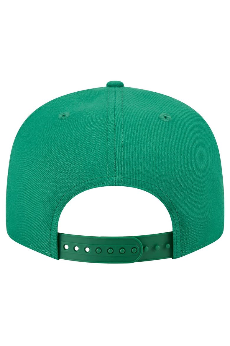 Men's New Era Kelly Green Philadelphia Eagles Main Script 9FIFTY Snapback Hat, Alternate, color, Kelly Green