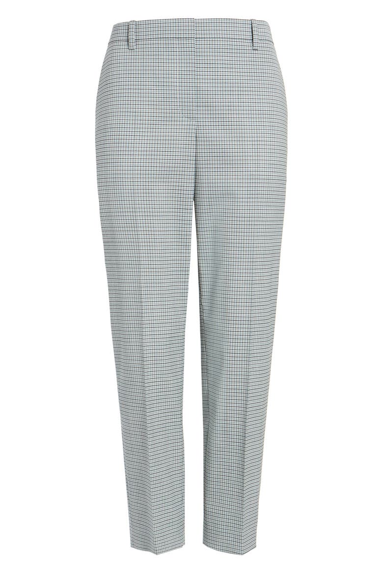 Treeca 4 Wool Blend Crop Trousers, Alternate, color, BLUE MULTI