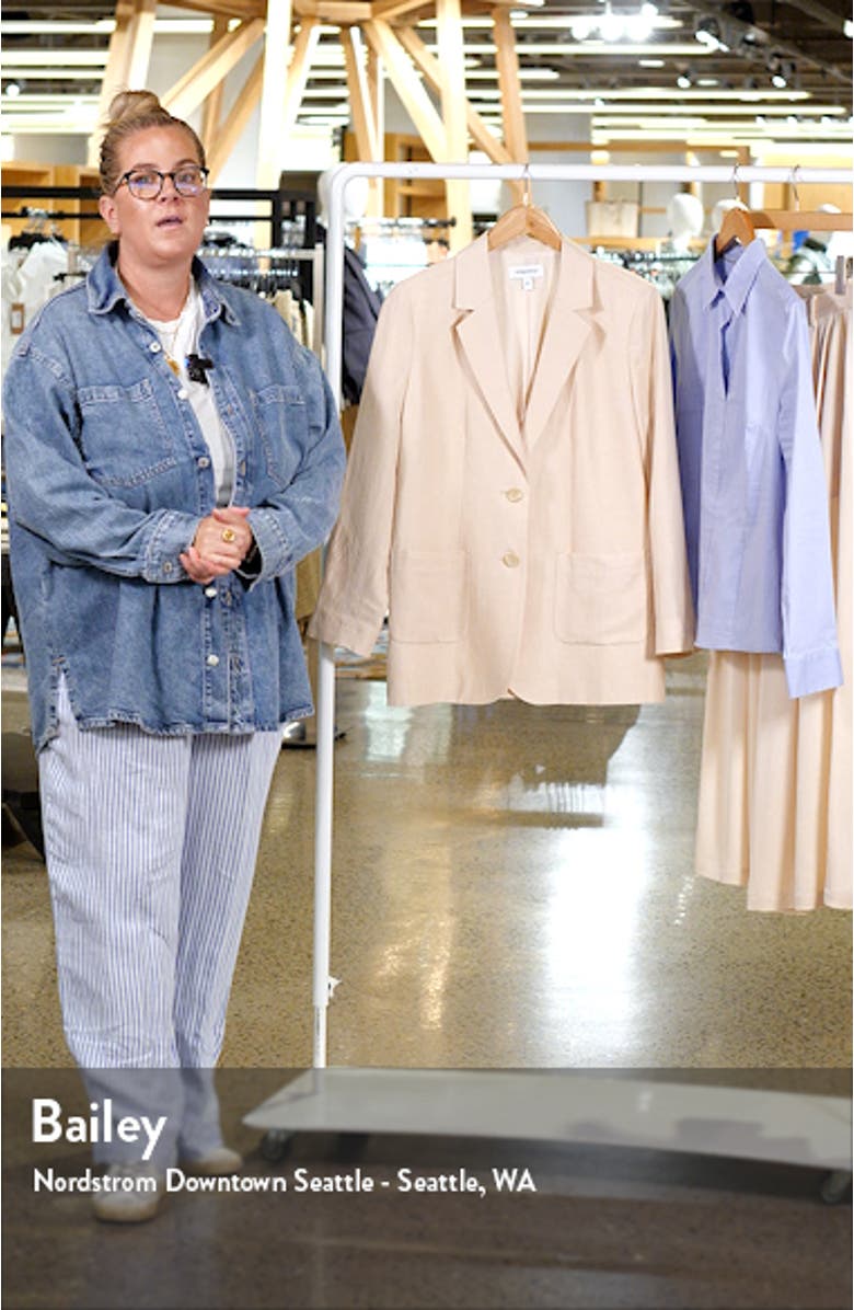 Relaxed Single Breasted Blazer, sales video thumbnail