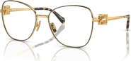 Miu Miu 56mm Pilot optical glasses