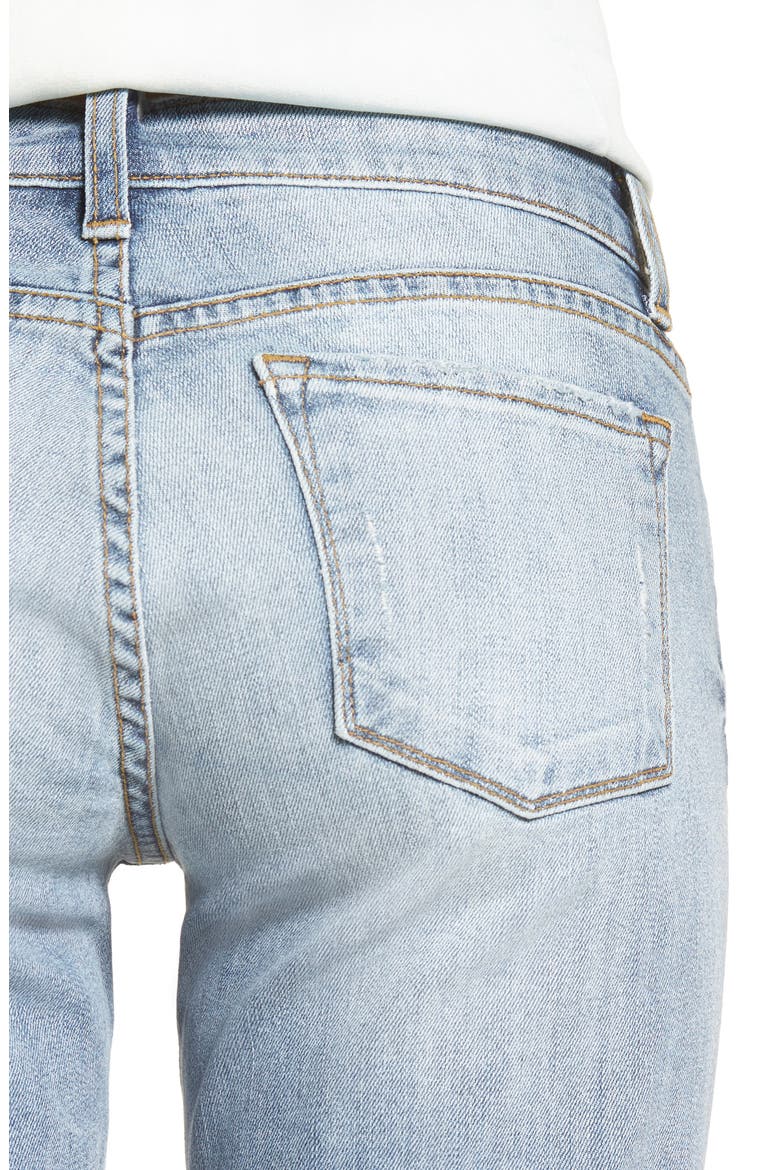 Catherine Distressed Boyfriend Jeans, Alternate, color, REGARDED