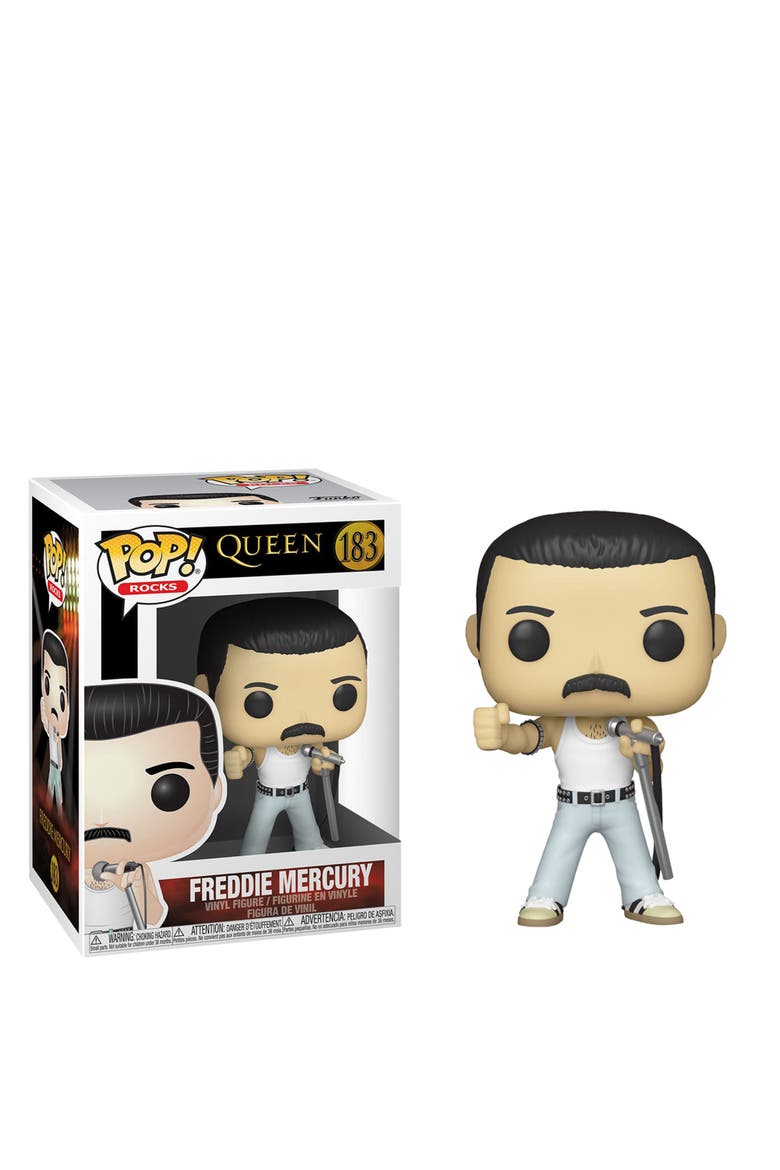 Freddie Mercury Radio Gaga 1985 (Queen) Funko Pop! Rocks, Main, color, White