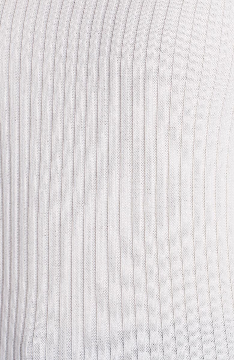 Moncler Jacquard Logo Rib Wool Sweater, Alternate, color,