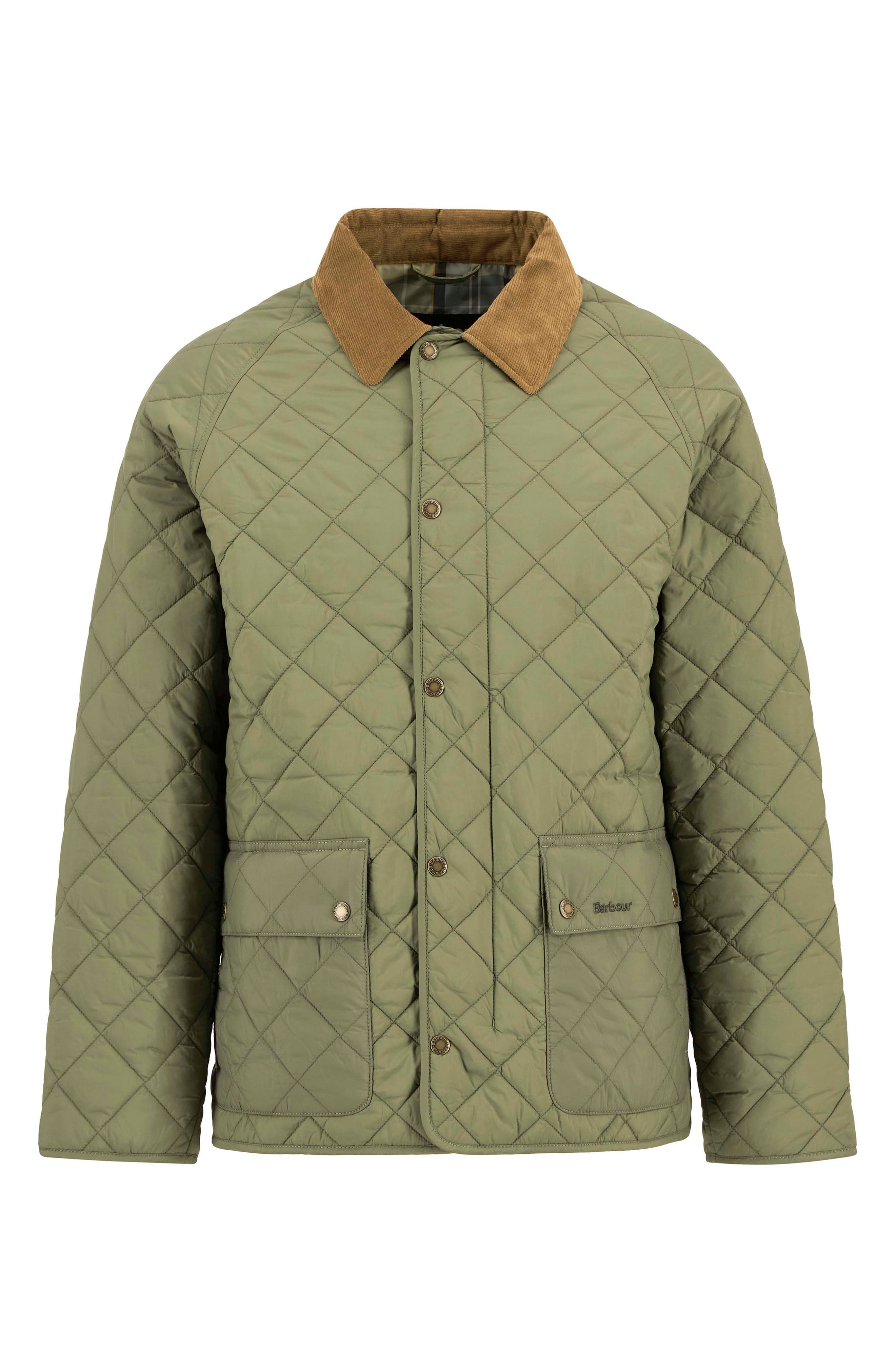 Мужские Barbour City Bedale Diamond Quilted Puffer Jacket — фото 5