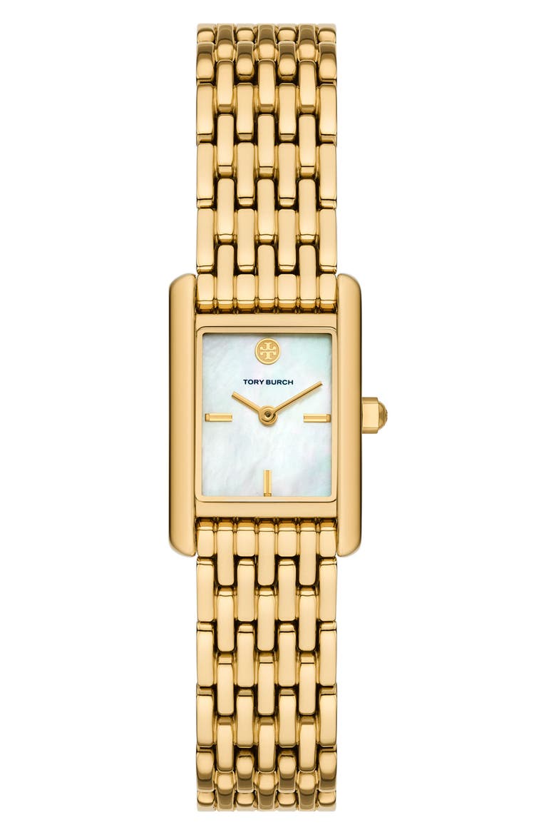 The Small Eleanor Bracelet Watch, 19mm x 28mm, Main, color, GOLD