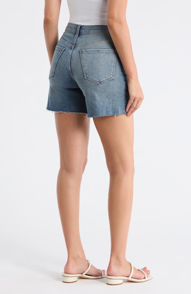 STS Blue Layne High Rise Raw Hem Shorts, Alternate, color, Kona