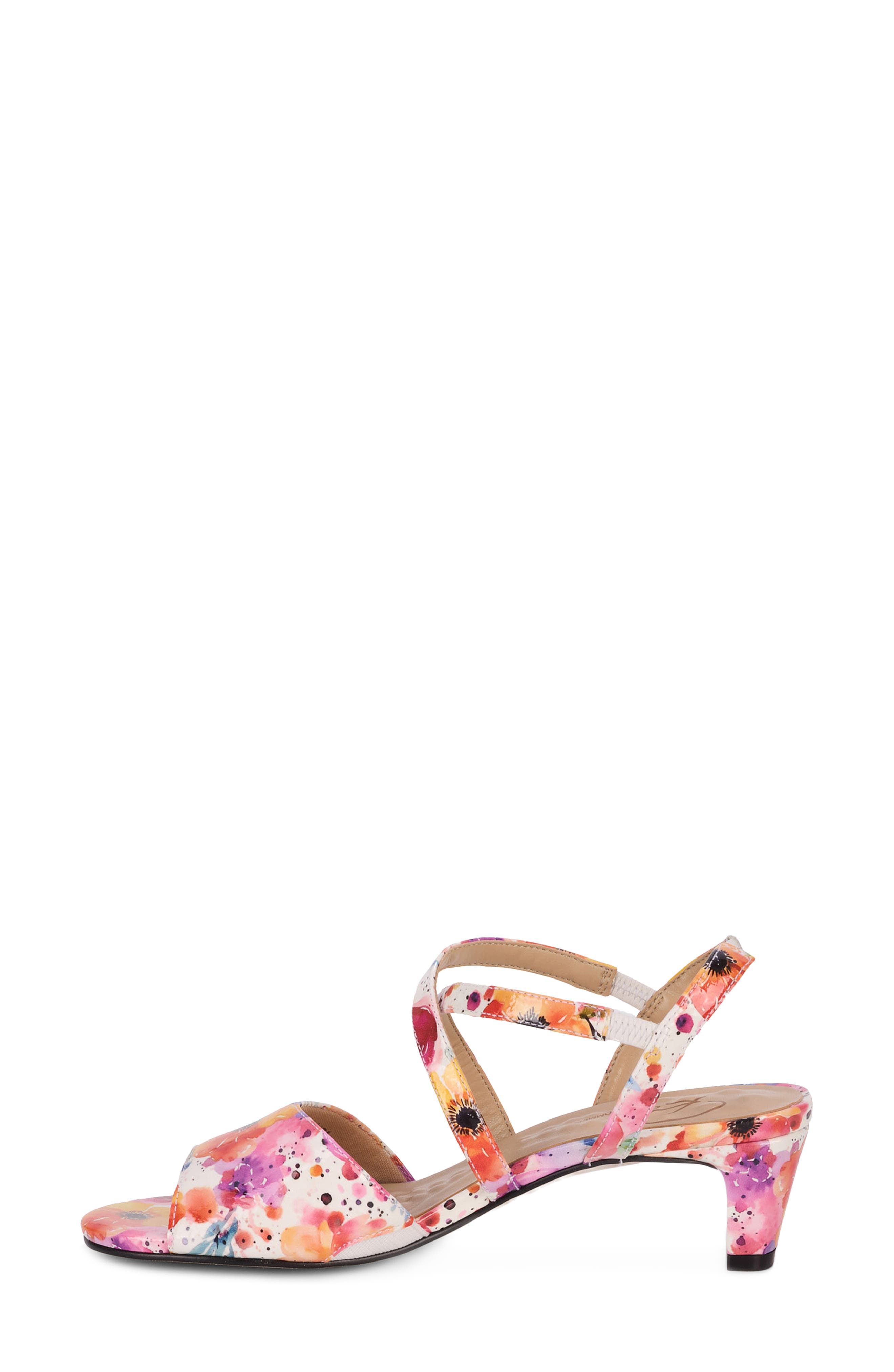 Liza Slingback Sandal, Alternate, color, TROPICAL FLORAL LEATHER