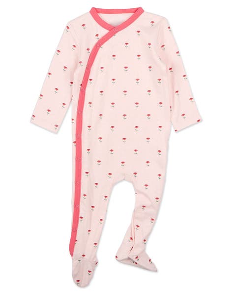 Baby Floral Pointelle Footie (Baby)