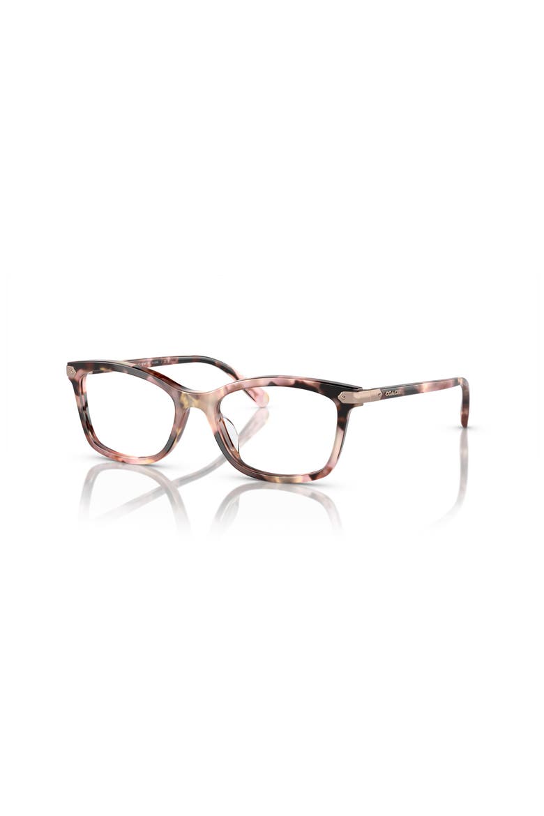 49mm Rectangle optical glasses, Main, color, Pink