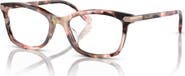 COACH 49mm Rectangle optical glasses