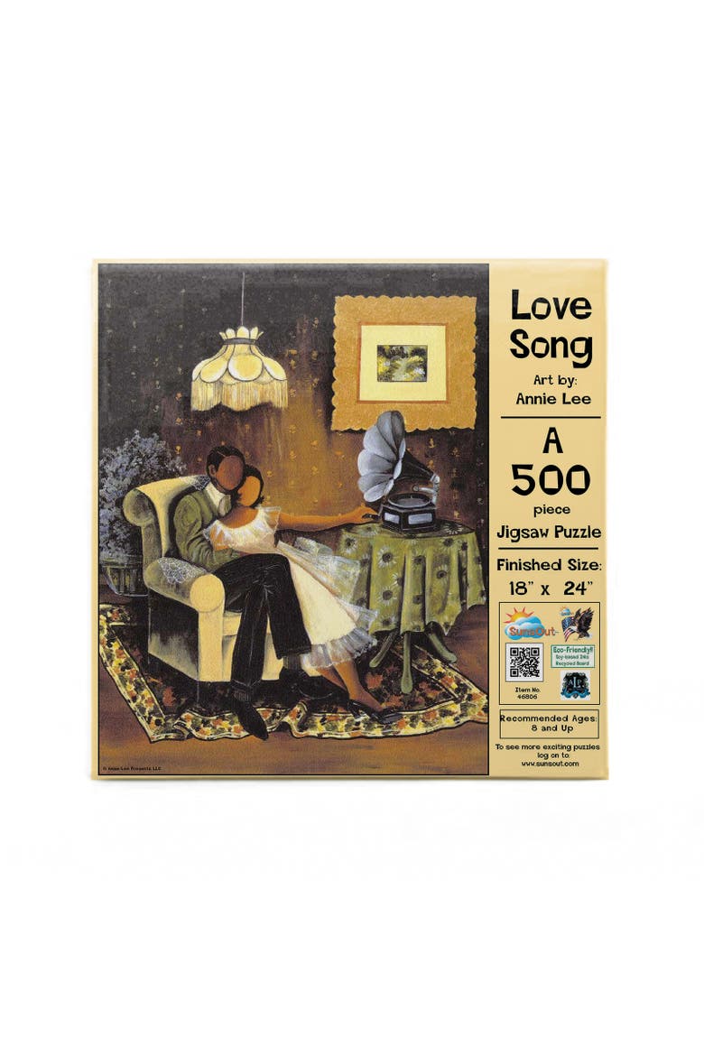 Love Song 500 piece Jigsaw Puzzle for Adults, Alternate, color, Multicolor