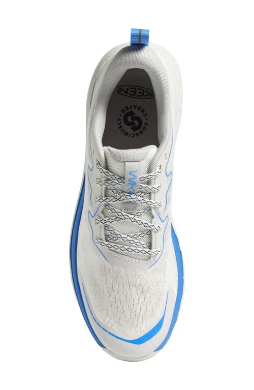 Keen Wk400 Ii Walking Sneaker In Star White/marina