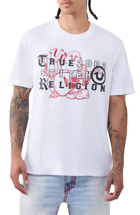 Buddha Letters Graphic T-Shirt