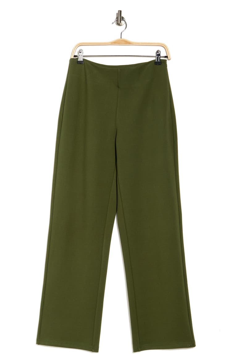 Farah High Waist Wide Leg Pants, Alternate, color, RIFLE GREEN