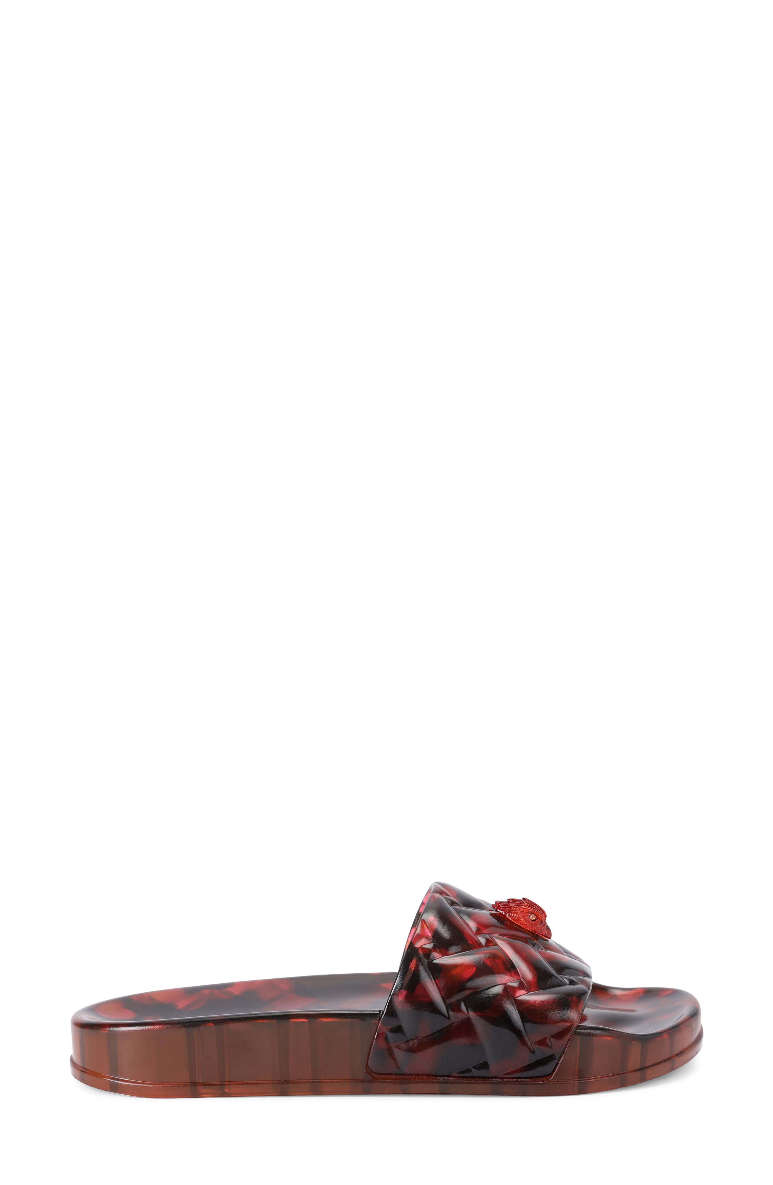 Meena Jelly Slide Sandal, Main, color, OPEN BROWN