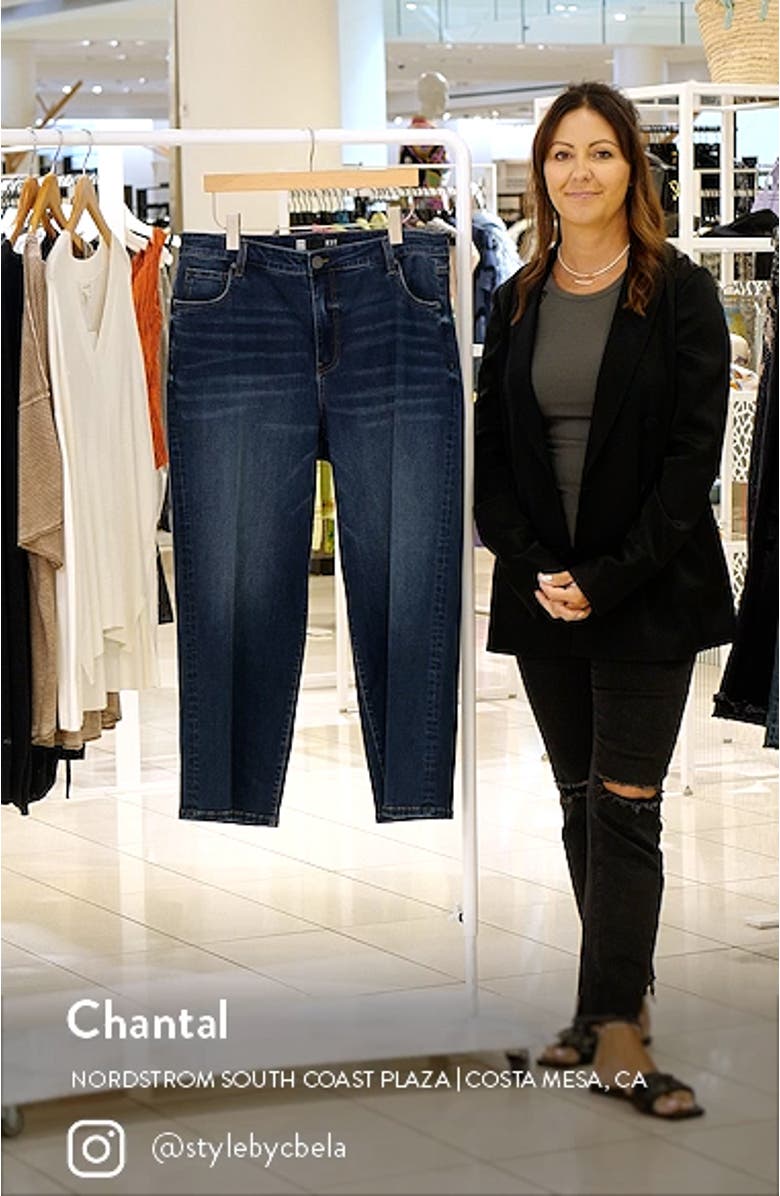 Fab Ab High Waist Ankle Wide Leg Jeans, sales video thumbnail