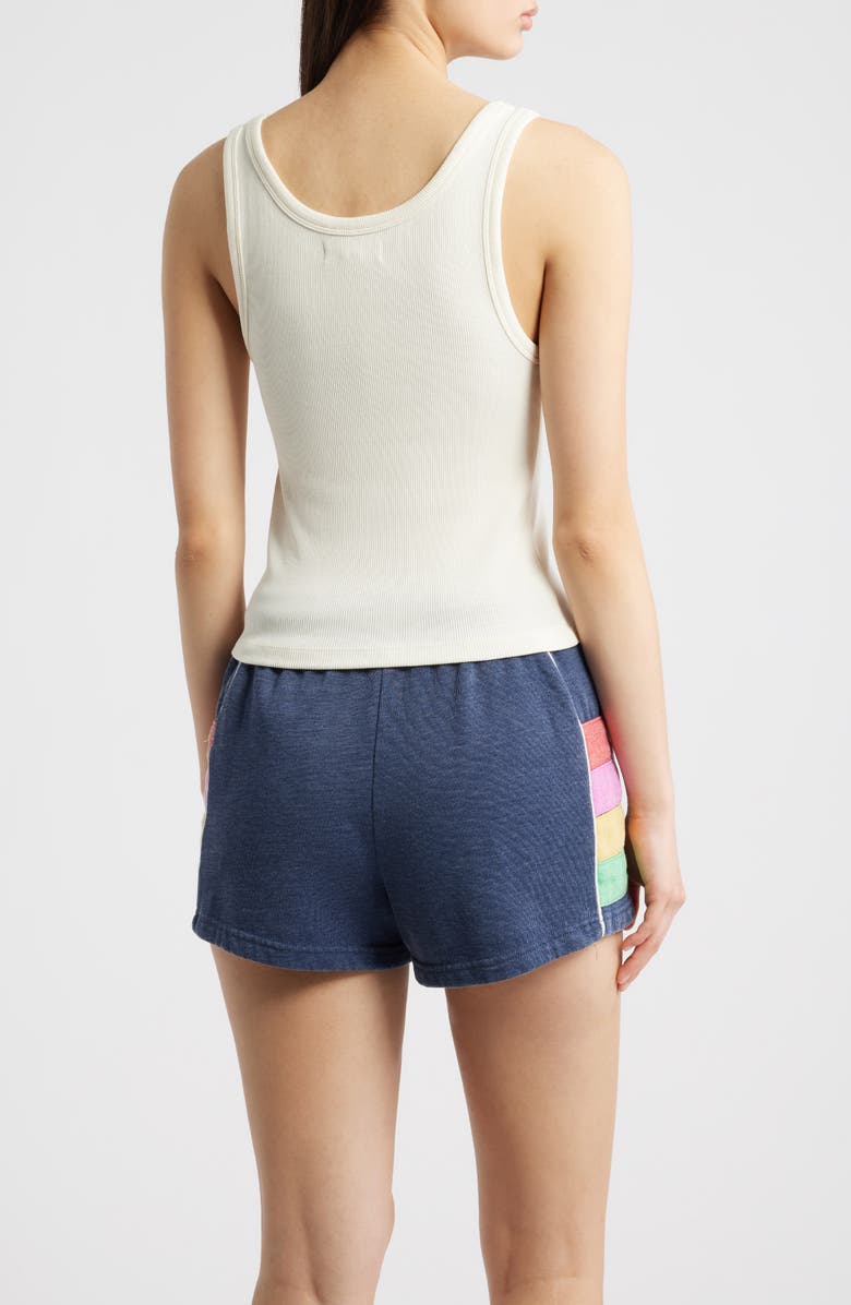 Rip Curl Surf Puff Party Pack Rib Crop Tank, Alternate, color, Bone