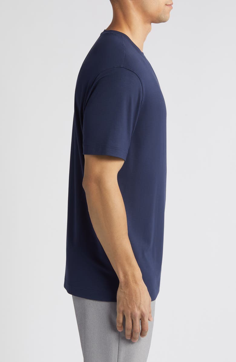 Mizzen+Main Knox Solid Navy T-Shirt, Alternate, color, Navy