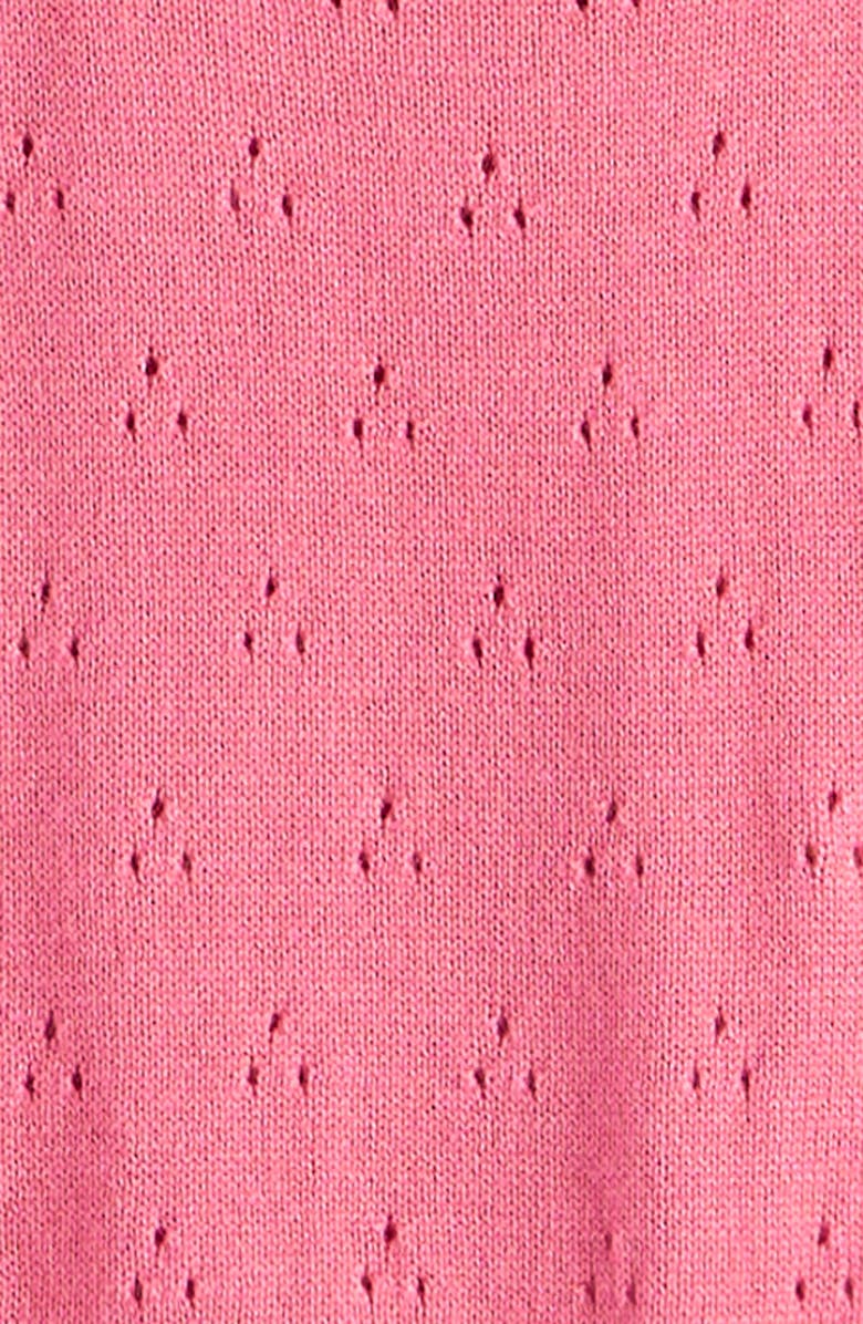 Nordstrom Cap Sleeve Sweater & Shorts Set, Alternate, color, Pink Sunset