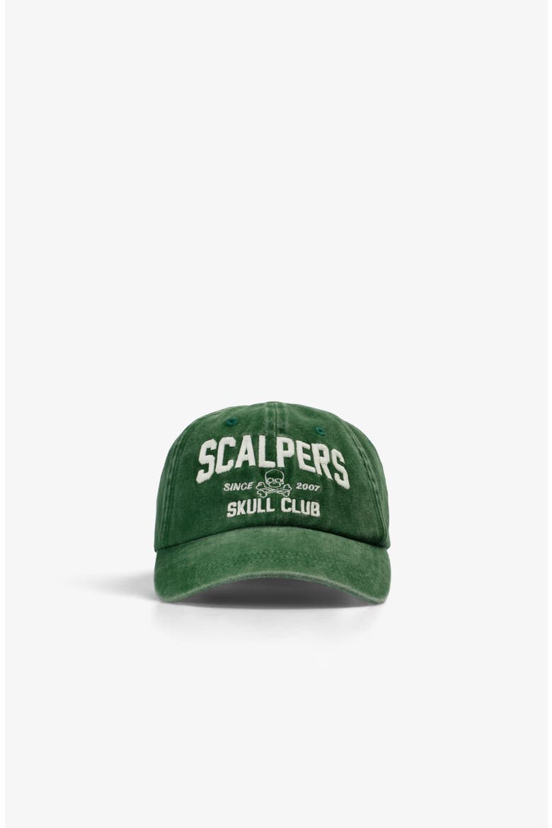 Front Embroidered Cap, Alternate, color, Green