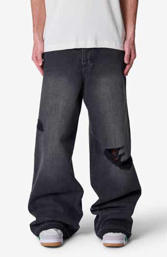 Baggy Rave Distressed Relaxed Wide Leg Jeans