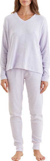 Papinelle Waffle Knit Pajamas Nordstrom