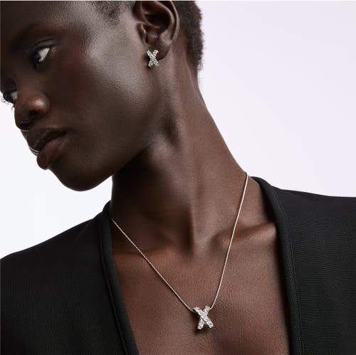 Susan Caplan 1990s Vintage Nina Ricci Criss Cross Necklace