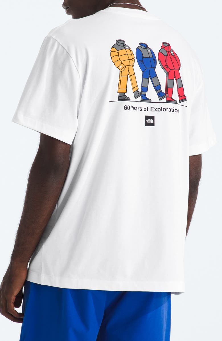 The North Face Celebration Graphic T-Shirt, Alternate, color, Tnf White