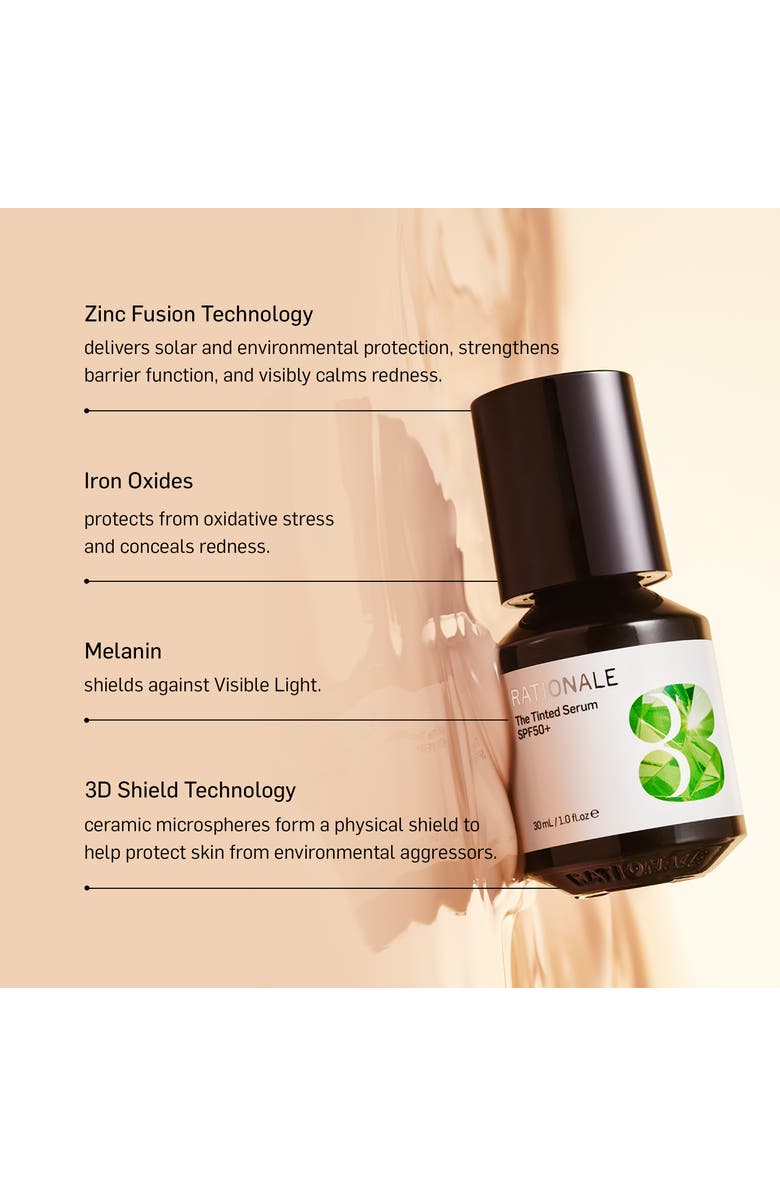 Rationale #3 The Tinted Serum Broad Spectrum SPF50+, Alternate, color,