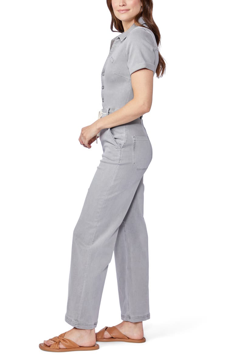 PAIGE Carly Tie Waist Wide Leg Jumpsuit, Alternate, color, 