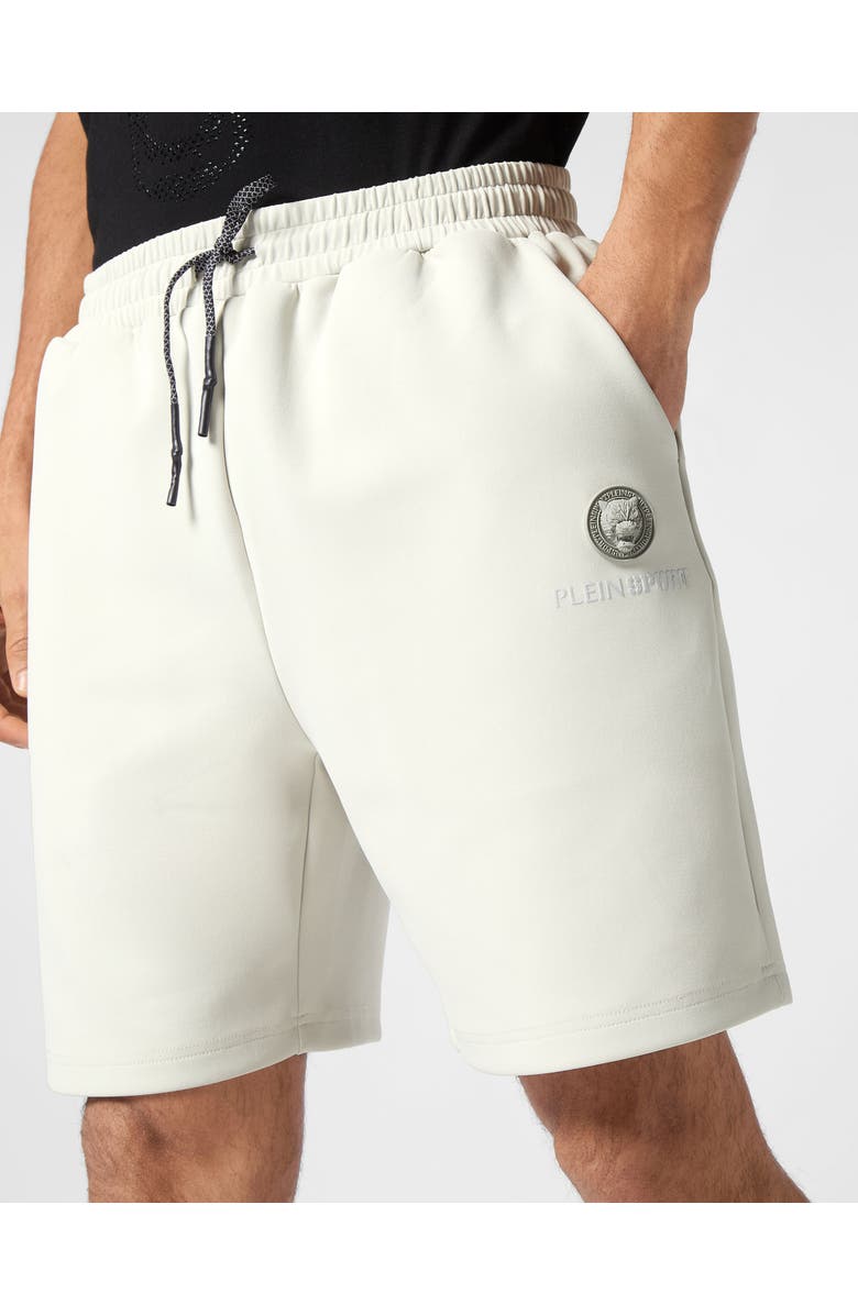 PLEIN SPORT Technical Loose Fit Jogging Shorts, Alternate, color, Grey