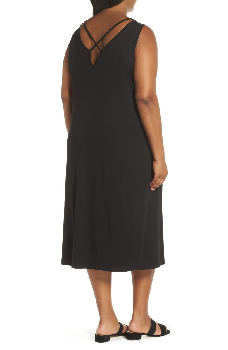 Sejour Cross Back Tank Dress, Alternate, color, 