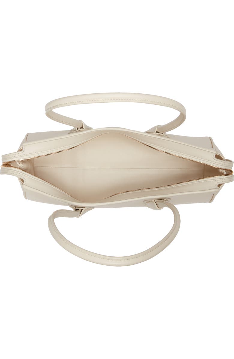 Khaite Donna Soft Leather East/West Shoulder Bag, Alternate, color, 103 Cream