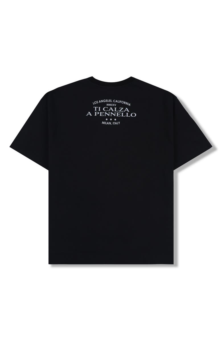 PLEASURES x Iuter Alberto Embroidered Graphic T-Shirt, Alternate, color,